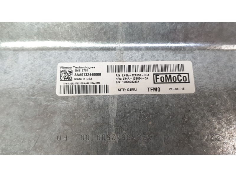 Recambio de centralita motor uce para ford kuga iii (dfk) 2.5 duratec plug-in-hybrid referencia OEM IAM LX6A12A650DGA  