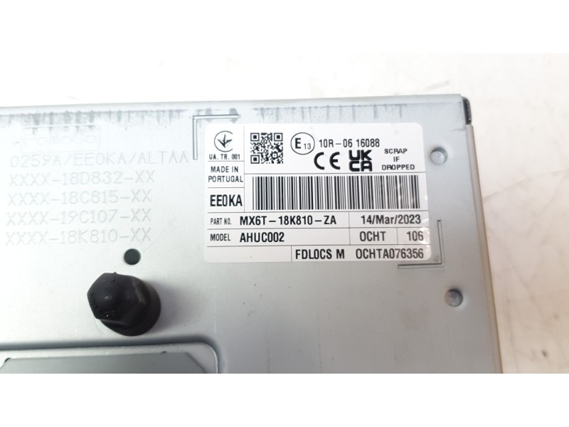 Recambio de sistema navegacion gps para ford kuga iii (dfk) 2.5 duratec plug-in-hybrid referencia OEM IAM MX6T18K810ZA  