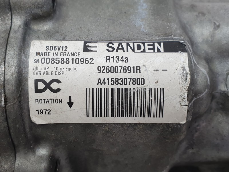 Recambio de compresor aire acondicionado para renault kangoo express (fw0/1_) 1.5 dci 95 (fw16) referencia OEM IAM 926002484R A4