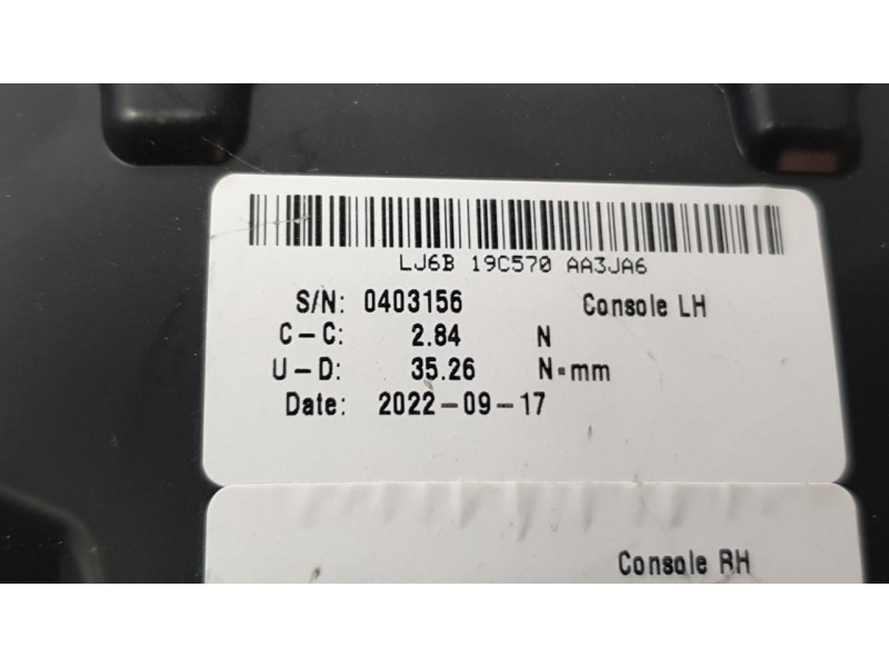 Recambio de aireador central para ford kuga iii (dfk) 2.5 duratec plug-in-hybrid referencia OEM IAM LJ6B19C570AA3JA6  