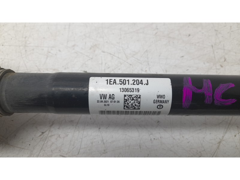 Recambio de transmision trasera derecha para volkswagen id.4 (e21) gtx referencia OEM IAM 1EA501204J  