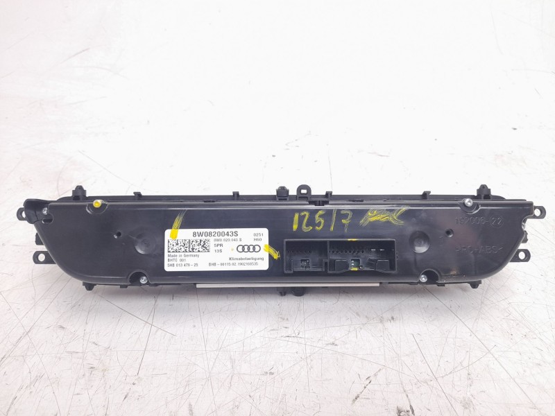 Recambio de mando climatizador para audi a4 b9 (8w2, 8wc) 40 tfsi mild hybrid referencia OEM IAM 8W0820043S  