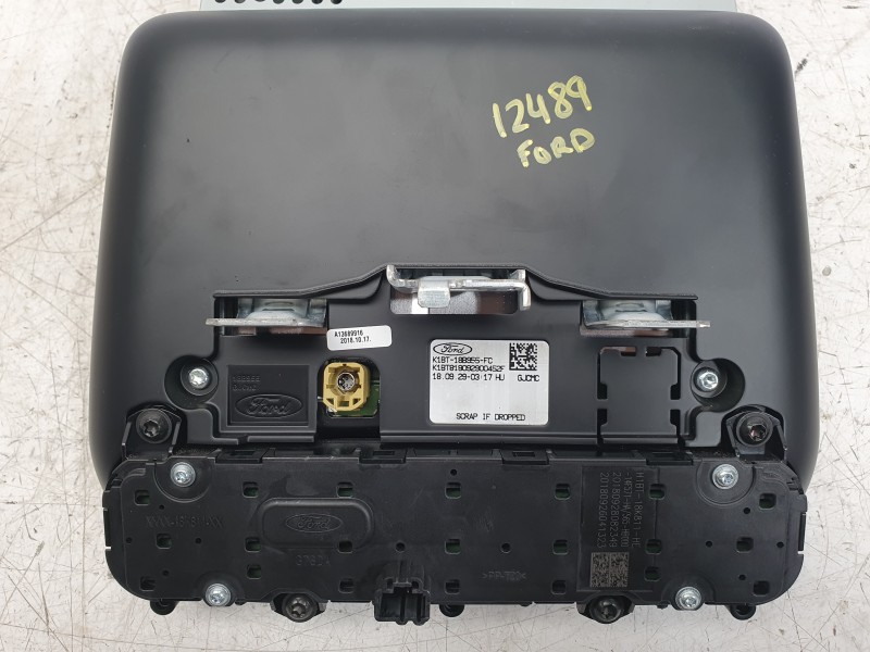 Recambio de sistema audio / radio cd para ford fiesta vii (hj, hf) 1.0 ecoboost referencia OEM IAM K1BT18B955FC L1TT18D804GL 