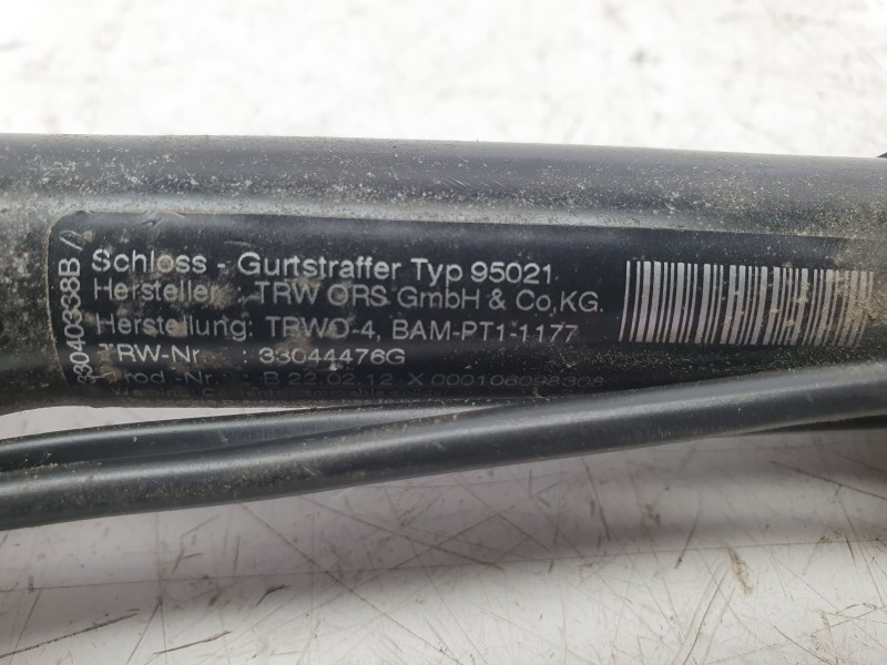 Recambio de cinturon seguridad delantero derecho para bmw 3 (e90) 320 d referencia OEM IAM 33044476G 33040940D 