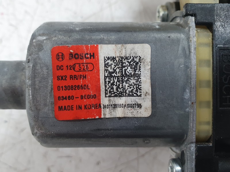 Recambio de elevalunas trasero derecho para hyundai kona (os, ose, osi) 1.6 gdi hybrid referencia OEM IAM 83481BE000 013082660L 