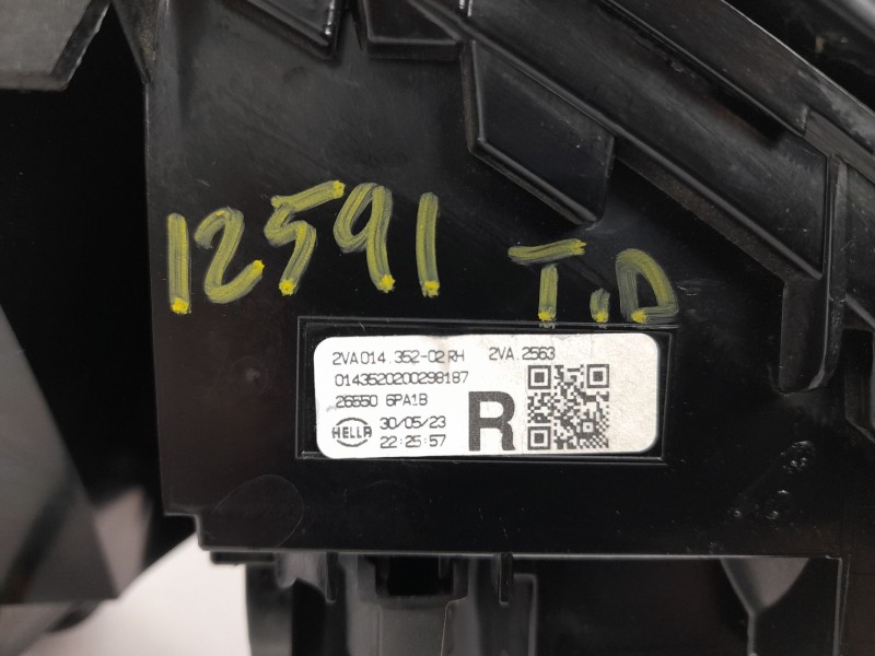 Recambio de piloto trasero derecho para nissan juke (f16_) 1.6 hybrid referencia OEM IAM 265506PA1B  