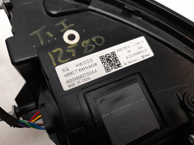 Recambio de piloto trasero izquierdo para jaecoo 7 phev 2025 referencia OEM IAM 605000750AA  