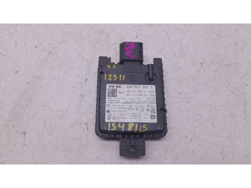 Recambio de modulo electronico para volkswagen id.4 (e21) gtx referencia OEM IAM 2Q0907685E HLH45F21 