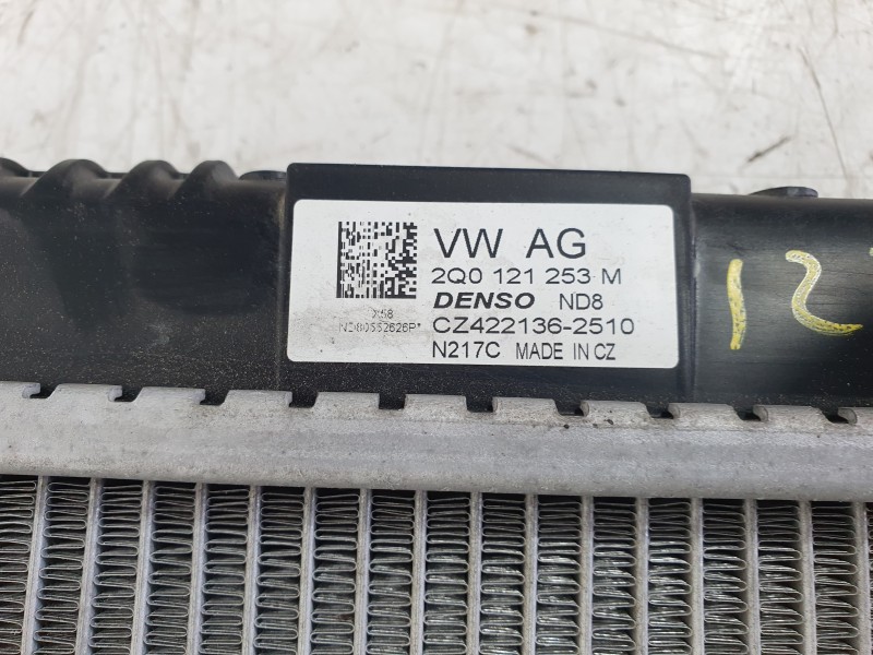 Recambio de radiador agua para seat arona (kj7, kjp) 1.0 tsi referencia OEM IAM 2Q0121253M CZ4221362510 AD124R002/550217
