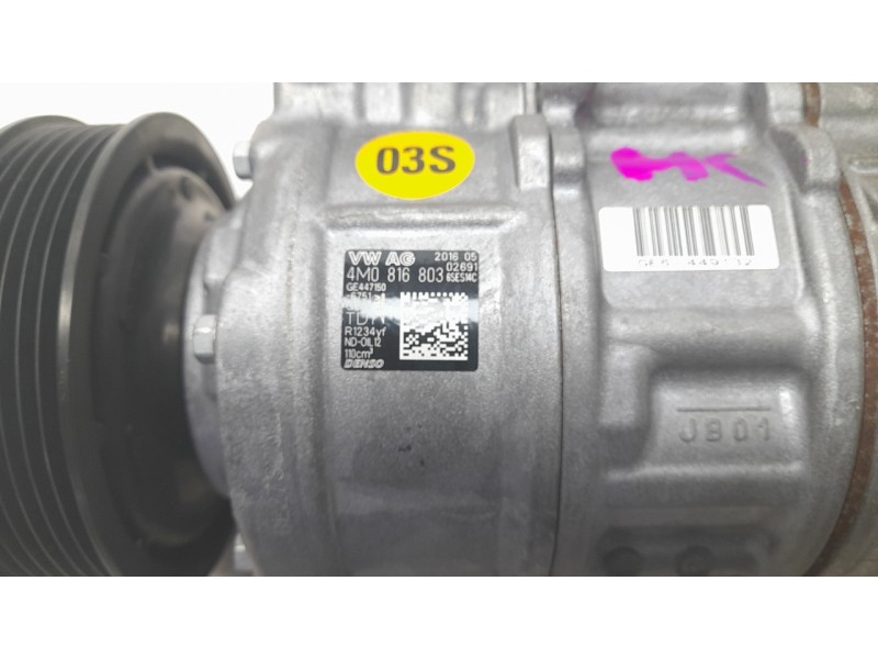 Recambio de compresor aire acondicionado para audi a4 b9 avant (8w5, 8wd) 2.0 tdi referencia OEM IAM 4M0816803 GE4471506751 CAF4