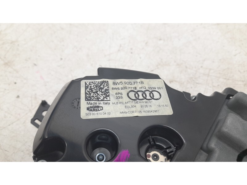 Recambio de cuadro instrumentos para audi a4 b9 avant (8w5, 8wd) 2.0 tdi referencia OEM IAM 8W5920771B 503006100402 
