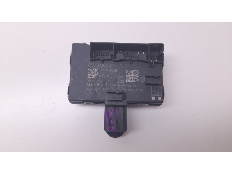 Recambio de modulo confort para audi a4 b9 avant (8w5, 8wd) 2.0 tdi referencia OEM IAM 8W0959595G A2C7466721100 
