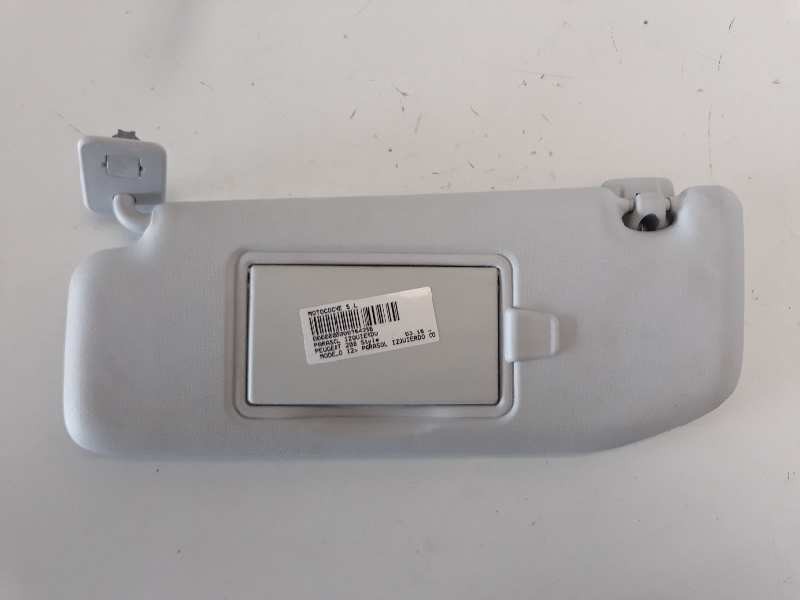 Recambio de parasol izquierdo para peugeot 208 style referencia OEM IAM   
