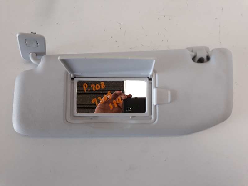 Recambio de parasol izquierdo para peugeot 208 style referencia OEM IAM   