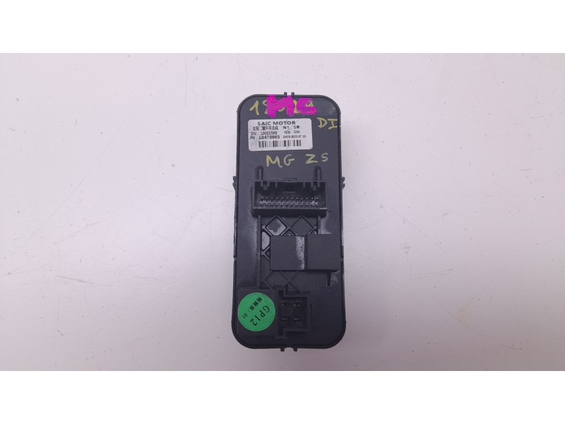 Recambio de mando elevalunas delantero izquierdo para mg zs suv (azs1) 1.5 vti referencia OEM IAM 10470985  