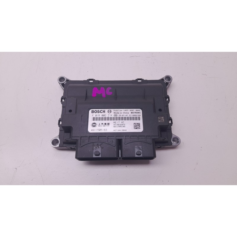 Recambio de centralita motor uce para mg zs suv (azs1) 1.5 vti referencia OEM IAM 11505183 F01R00DZ1K 