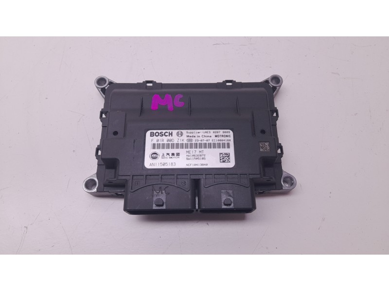 Recambio de centralita motor uce para mg zs suv (azs1) 1.5 vti referencia OEM IAM 11505183 F01R00DZ1K 