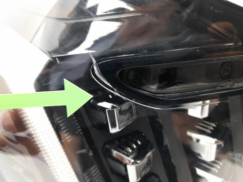 Recambio de faro derecho para kia ev9 100 gt-line awd referencia OEM IAM 92102DO130  