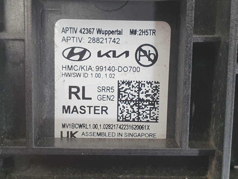 Recambio de modulo electronico para kia ev9 100 gt-line awd referencia OEM IAM 99140DO700  