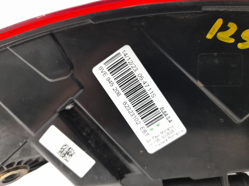 Recambio de piloto trasero derecho para skoda fabia iv (pj3) 1.0 mpi referencia OEM IAM 6VE945208  