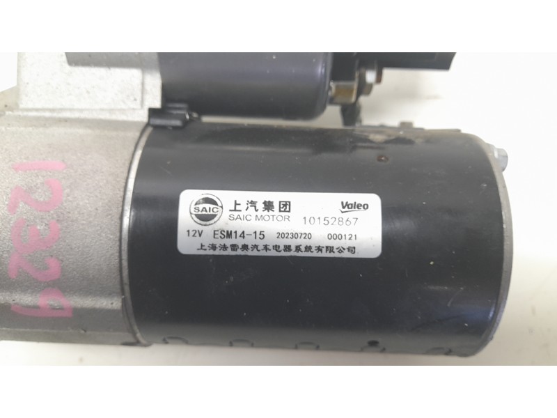 Recambio de motor arranque para mg zs suv (azs1) 1.5 vti referencia OEM IAM 10152867 000121 