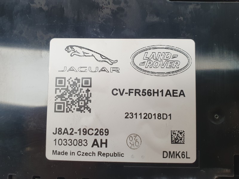 Recambio de mando climatizador para land rover range rover velar (l560) 2.0 p300 si4 4x4 referencia OEM IAM J8A219C269  