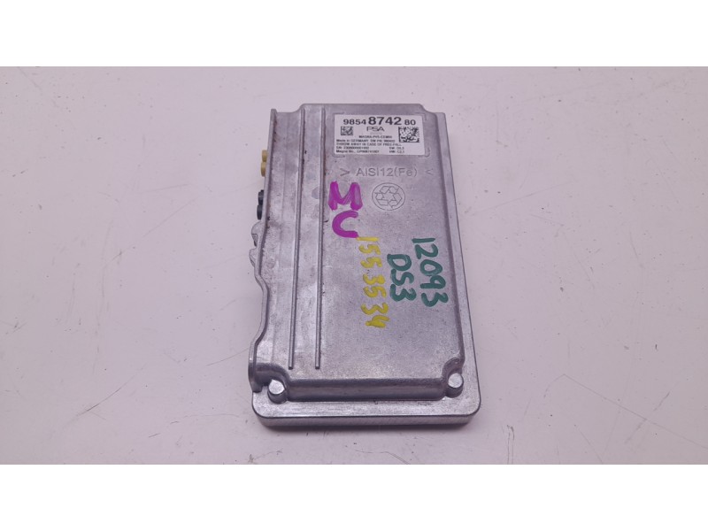 Recambio de modulo electronico para ds ds 3 / ds 3 crossback (ur_, uc_, uj_) 1.2 puretech 130 referencia OEM IAM 9854874280 GP00