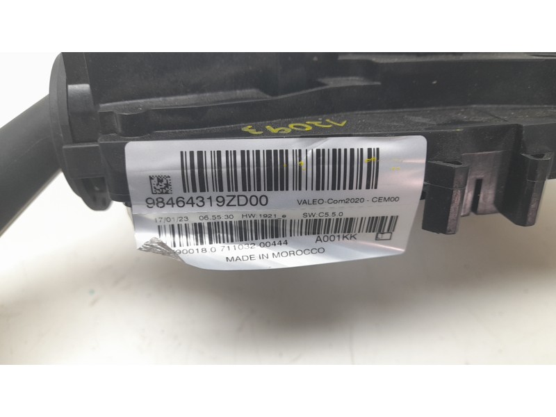 Recambio de mando multifuncion para ds ds 3 / ds 3 crossback (ur_, uc_, uj_) 1.2 puretech 130 referencia OEM IAM 98464319ZD00  