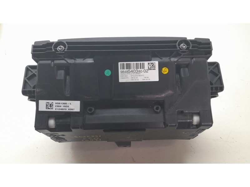 Recambio de pantalla multifuncion para ds ds 3 / ds 3 crossback (ur_, uc_, uj_) 1.2 puretech 130 referencia OEM IAM 9848540380 E
