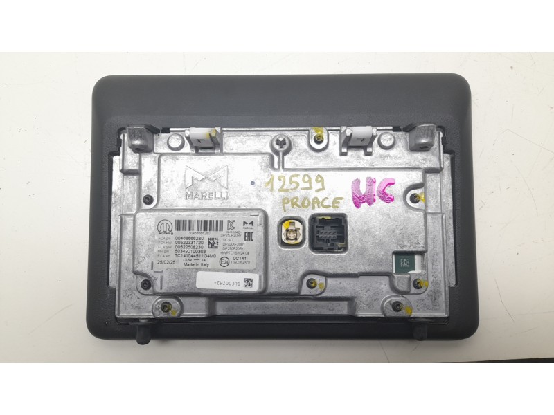 Recambio de pantalla multifuncion para toyota proace max referencia OEM IAM 00468666280 503490100303 