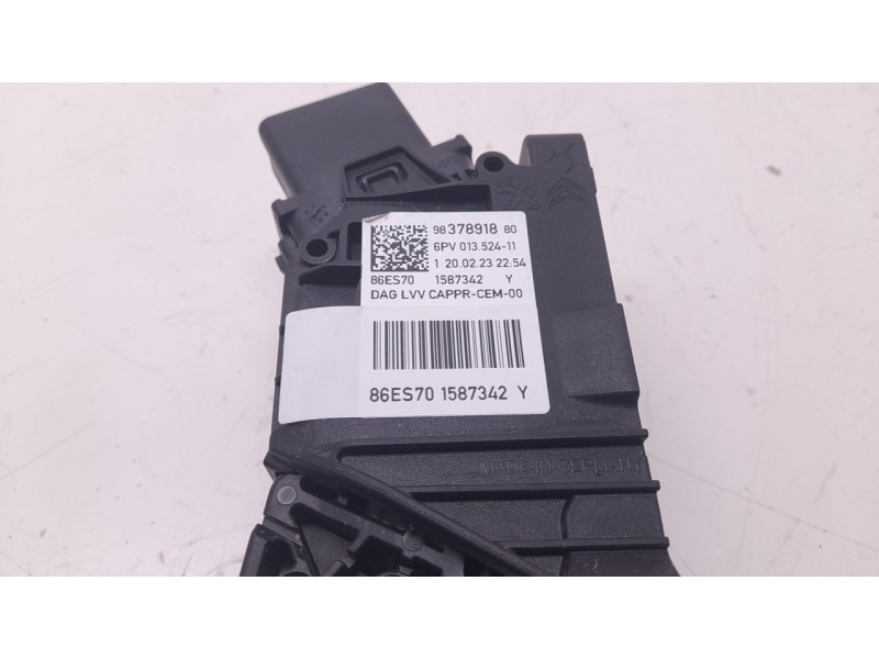 Recambio de potenciometro pedal para ds ds 3 / ds 3 crossback (ur_, uc_, uj_) 1.2 puretech 130 referencia OEM IAM 9837891880  