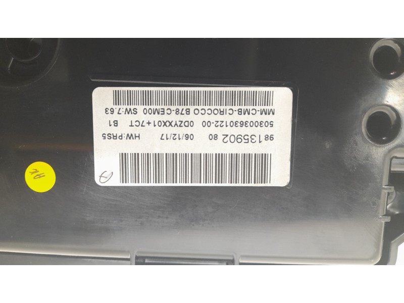 Recambio de cuadro instrumentos para citroën c4 grand picasso ii (da_, de_) 1.2 thp 130 referencia OEM IAM 9813590280  