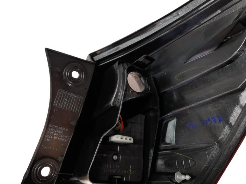 Recambio de piloto trasero izquierdo para nissan qashqai (j10) referencia OEM IAM 26555BR00A  108805151/16529033/3120511/DS71141