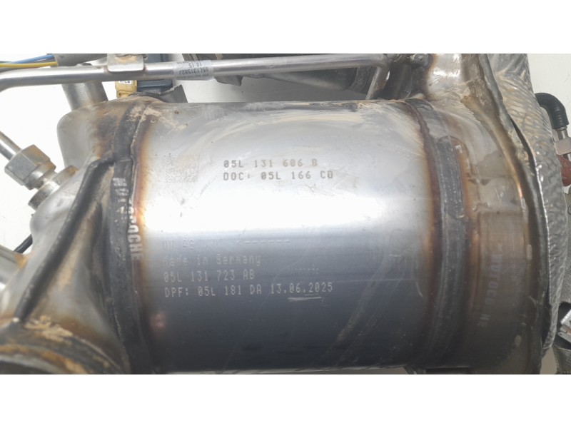 Recambio de filtro de particulas para audi q3 sportback (f3n) 35 tdi referencia OEM IAM 05L131602E  