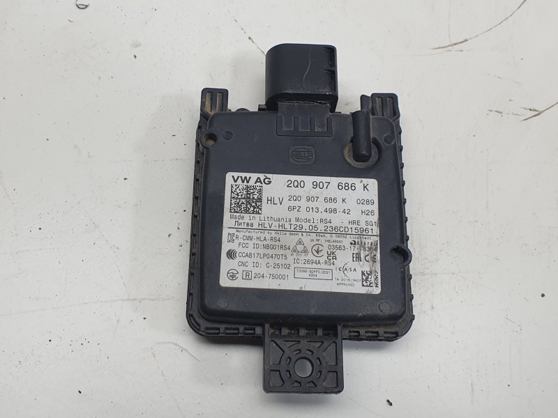 Recambio de modulo electronico para skoda enyaq iv coupé (5ac) 80 sportline referencia OEM IAM 2Q0907686K 2Q0907686K 