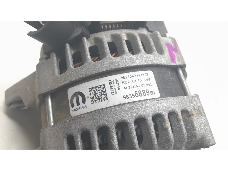 Recambio de alternador para ds ds 3 / ds 3 crossback (ur_, uc_, uj_) 1.2 puretech 130 referencia OEM IAM 9835688980 9835688980 A