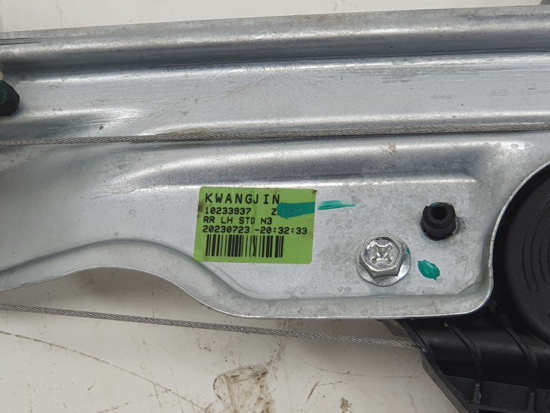 Recambio de elevalunas trasero izquierdo para mg zs suv (azs1) 1.5 vti referencia OEM IAM 10789614 10233937 