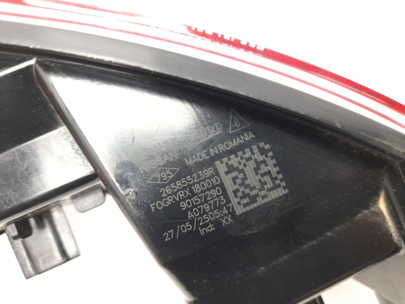 Recambio de piloto trasero izquierdo paragolpes para renault captur e-tech hybrid referencia OEM IAM  265855239R 103F18150381/57