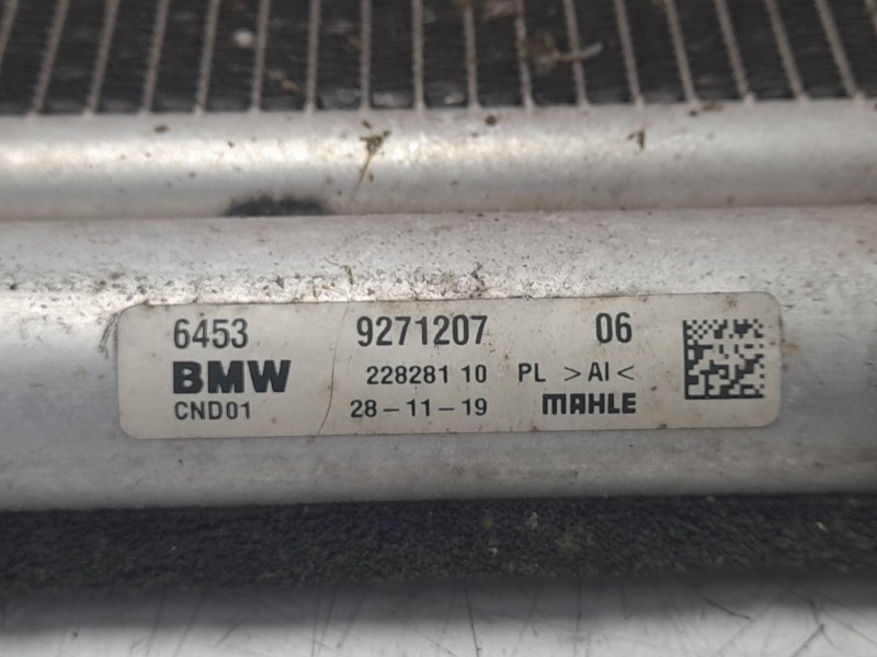 Recambio de condensador / radiador aire acondicionado para bmw 1 (f40) 118 d referencia OEM IAM  64539271207 350410