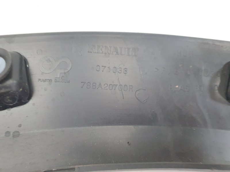 Recambio de aletin trasero derecho para renault captur e-tech hybrid referencia OEM IAM  788A20700R 107181528/5752512/RN7041583
