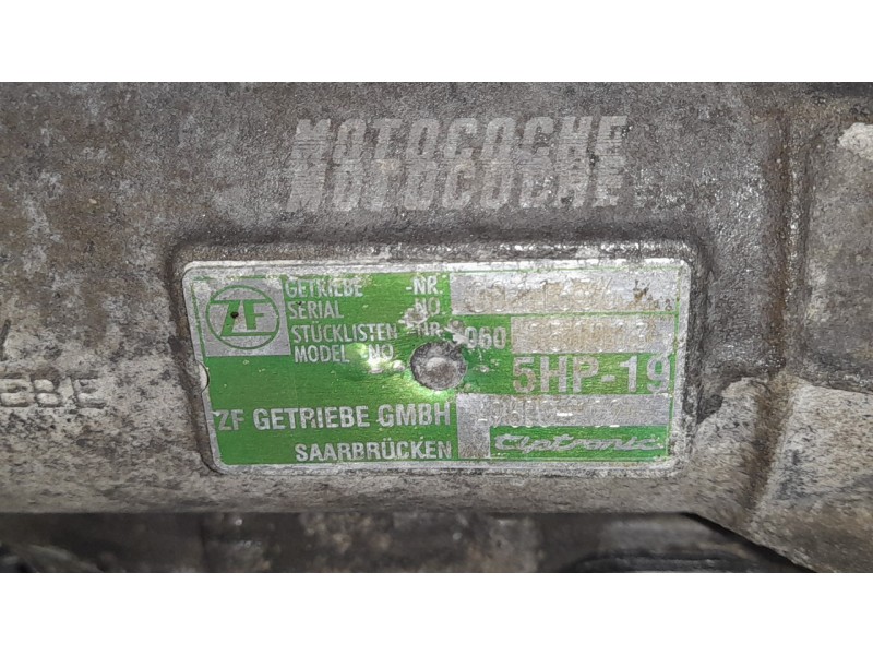 Recambio de caja cambios para porsche 911 descapotable (996) 3.4 carrera 4 referencia OEM IAM 5HP19 5HP19 