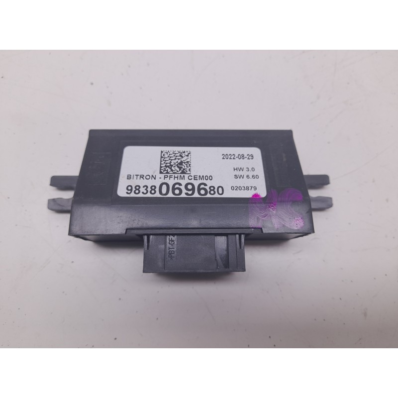Recambio de modulo electronico para ds ds 3 / ds 3 crossback (ur_, uc_, uj_) 1.2 puretech 130 referencia OEM IAM 9838069680 0203