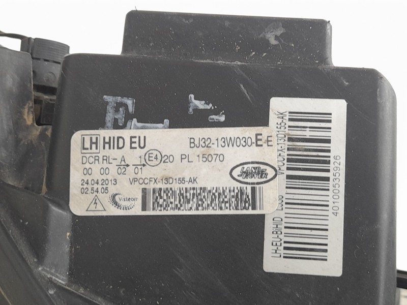 Recambio de faro izquierdo para land rover evoque hse dynamic referencia OEM IAM  BJ3213W030E 