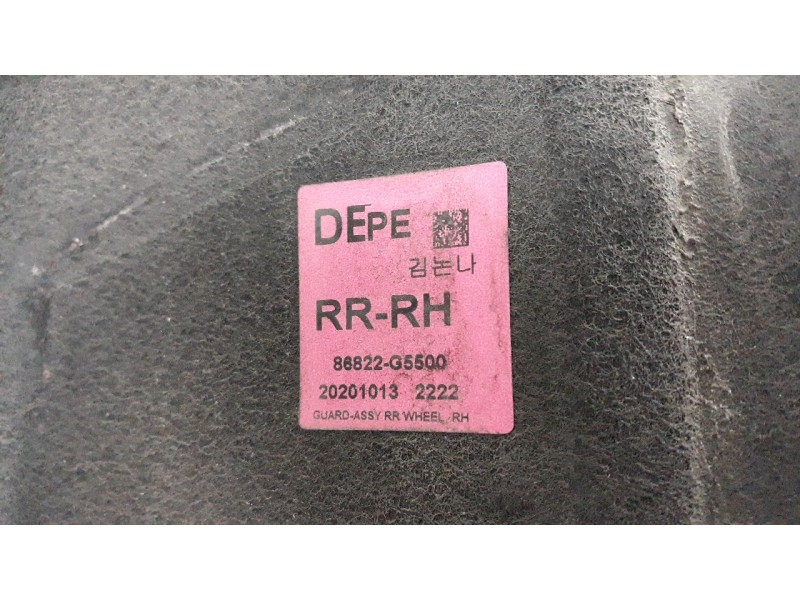 Recambio de paso rueda trasero derecho para kia niro referencia OEM IAM 86822G5500  