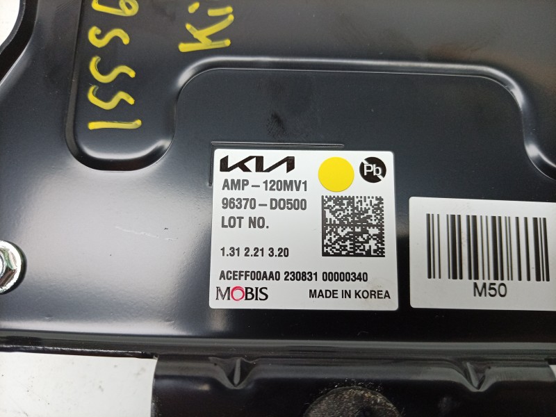 Recambio de amplificador de sonido para kia ev9 100 gt-line awd referencia OEM IAM  96370DO500 