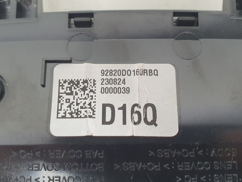 Recambio de luz interior para kia ev9 100 gt-line awd referencia OEM IAM  92800DO160EMA 