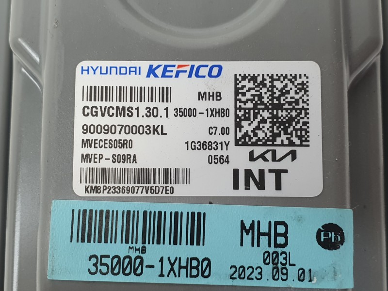 Recambio de centralita cambio automatico para kia ev9 100 gt-line awd referencia OEM IAM  350001XHB0 
