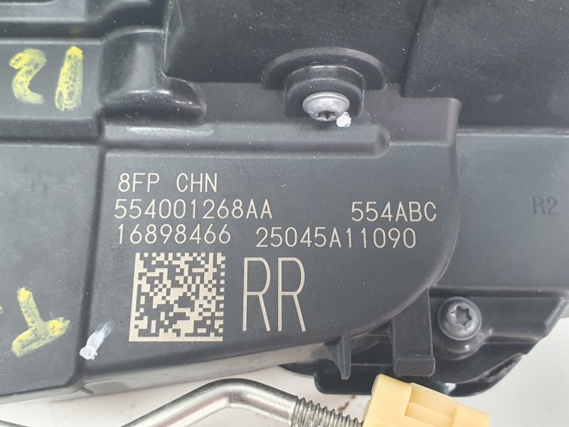 Recambio de cerradura puerta trasera derecha para omoda 5 1.6 referencia OEM IAM  554001268AA 