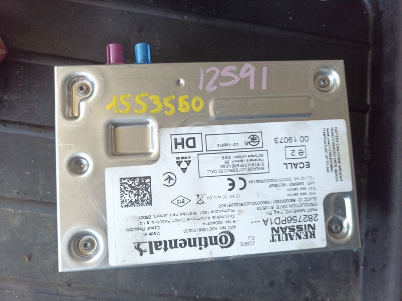 Recambio de modulo electronico para nissan juke (f16_) 1.6 hybrid referencia OEM IAM 282756PD1A  