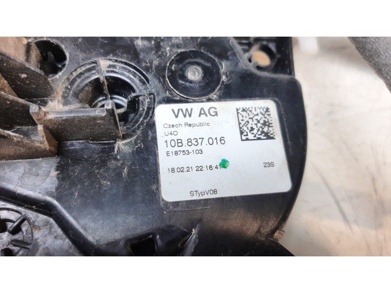Recambio de cerradura puerta delantera derecha para volkswagen t-cross 1.0 tsi referencia OEM IAM 10B837016B  